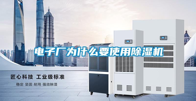 電子廠為什么要使用除濕機(jī)