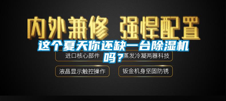 這個(gè)夏天你還缺一臺(tái)除濕機(jī)嗎？