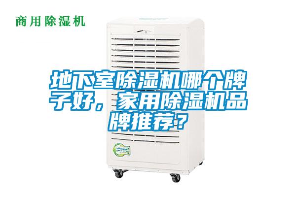 地下室除濕機哪個牌子好，家用除濕機品牌推薦？