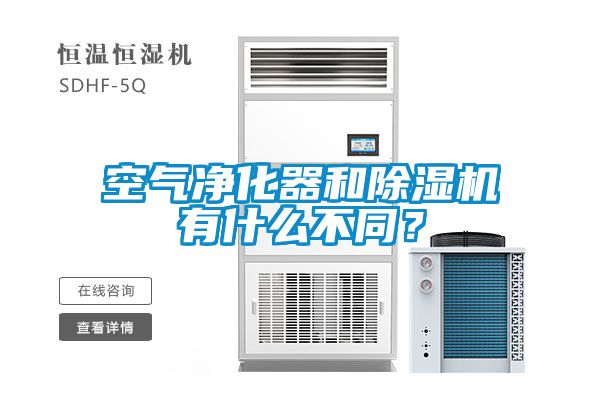 空氣凈化器和除濕機(jī)有什么不同？