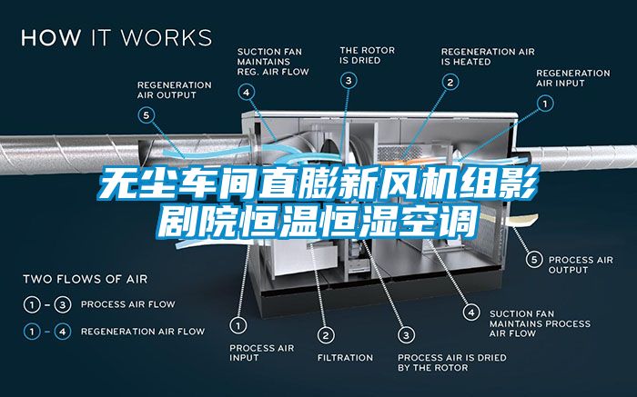 無(wú)塵車間直膨新風(fēng)機(jī)組影劇院恒溫恒濕空調(diào)