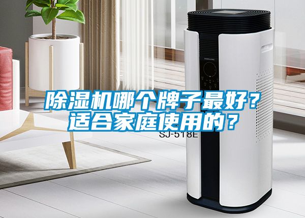 除濕機(jī)哪個牌子最好？適合家庭使用的？