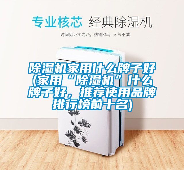 除濕機家用什么牌子好(家用“除濕機”什么牌子好，推薦使用品牌排行榜前十名)