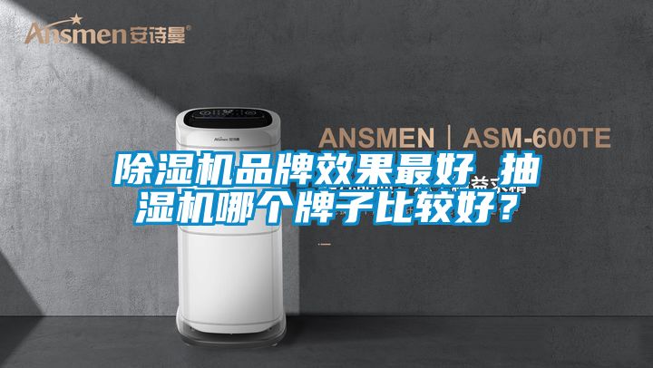 除濕機品牌效果最好 抽濕機哪個牌子比較好？